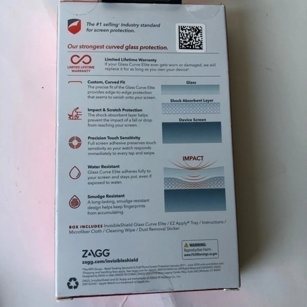 Glass Curve Elite Apple Watch Serie 4 (40)…